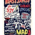 Bobbys barにオルガンで参加します。 BLAST JAMS!! GARAGE special 5/21 shimokitazawa THREE open/start:18:30 adv:¥2000 door:¥2500 Live: MAD3 STOMPIN’ RIFFRAFFS Bobby’s bar MELLViNS DJ: toshio sasai WOODCHUCK