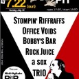 BOBBYS BARにドラムで参加します。 &nbsp; &nbsp; 7.22(sun) MSD presents “INTO THE PIT vol.48″ @西荻窪Pit Bar ■STOMPIN’ RIFFRAFFS ■ROCK JUICE ■OFFICE VOIDS ■a sox ■BOBBY’S BAR ■TRIO open 17:30 start 18:00 adv 2,000 yen door 2,300 yen NO DRINK CHARGE