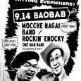 &nbsp; 9/14!! モッチェ永井BANDそしてエノッキーone man band at 吉祥寺BAOBABです! 私はモッチェ永井BANDでオルガンを努めます ! モチロン!エノさんとの セッションも有り! 楽しくなる予感!! 皆さんお待ちしております 9月14日(金) 吉祥寺BAOBAB OPEN 18:00 / START 19:00 CHARGE:投げ銭 ［LIVE］ ◾︎モッチェ永井バンド モッチェ永井(Ba,Vo) リン・テ伊藤(Gt) TUCKER(Org) MITSUO(Dr) . . ◾︎Rockin’ Enocky One Man Band . ［DJ］ 四畳半 …and more! #モッチェ永井 #tuckerelectone #ロッキンエノッキー #rockinenocky