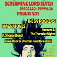 【Back From The Grave & The 59 Rockers Presents “Screaming Lord Sutch Tribute Nite”】 /LIVE; The 59 Rockers, Magnatones, Katsumi & The Thursday Nights, K.Sharps Band, Taka-Rock & Oneman Heartbreakers /DJ; BFTGR DJ /SPECIAL GUEST; Nobu Teds(Rebel & Rock)  
