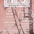 BOBBYS  BAR で出演します。 &nbsp; 2018  3/21  ”FIRE STOMP 26″ ゴッサム団長 ZORRO BOBBY’S BAR カミソリレター Mantis the Ripper The Trip Stroll DJ:ISHIKAWA DJ:Jun153cm OPEN 17:30 / START 18:00 前売 \2,500 / 当日 \3,000