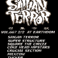 &nbsp; 2014  2/2  SAIGAN TERROR presents  召集令状　vol.667   at EARTHDOM SAIGAN TERROR COKE HEAD HIPSTARS CRUCIAL SECTION TUCKER self deconstruction SUPER STRUCTURE SQUARE THE CIRCLE milkcow 新大久保EARTHDOM http://www1.odn.ne.jp/~cfs81480/index.html/menu.html